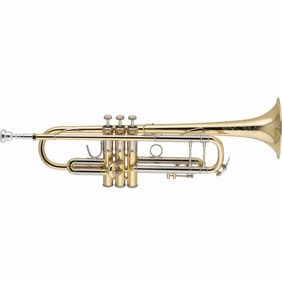 Band & Orchestra Bach | Bach 190 Stradivarius 43 Series Professional Bb Trumpet Lacquer Yellow Brass Bell