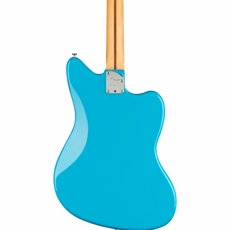 Guitars Fender Left Handed | Fender American Professional Ii Jazzmaster Maple Fingerboard Left-Handed Electric Guitar Miami Blue