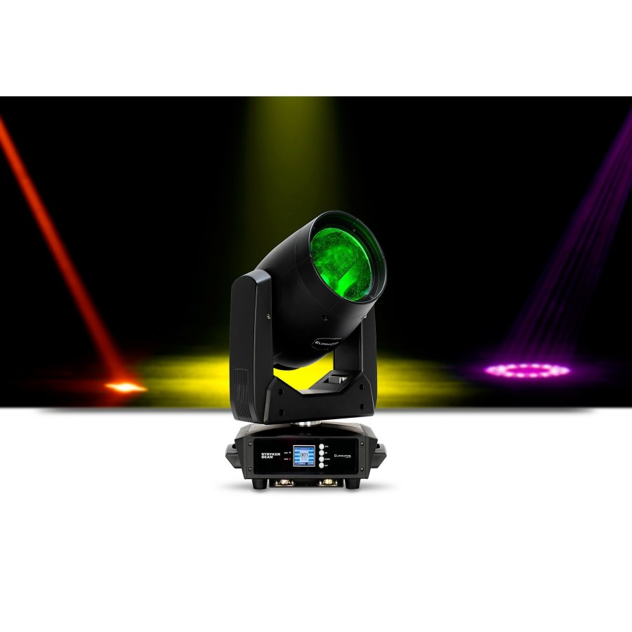 Lighting Eliminator Lighting | Eliminator Lighting Stryker Beam Led Moving Head Black