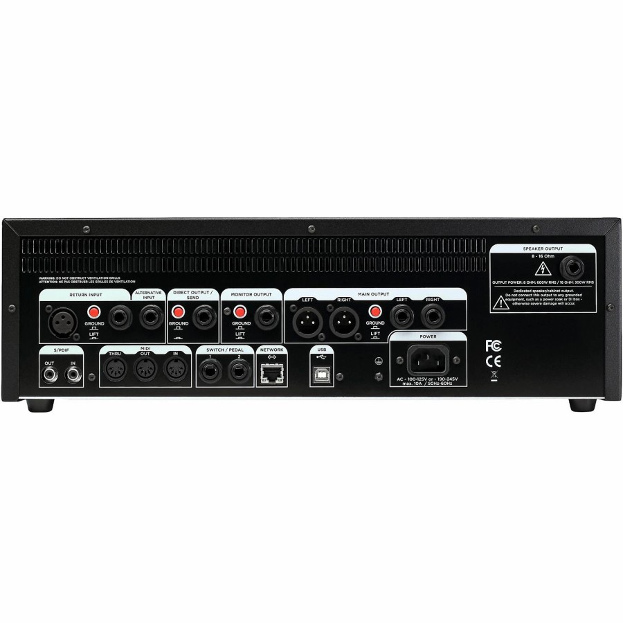 Amps & Effects Kemper Heads | Kemper Profiler Powerrack 600W Class-D Profiling Guitar Amp Black