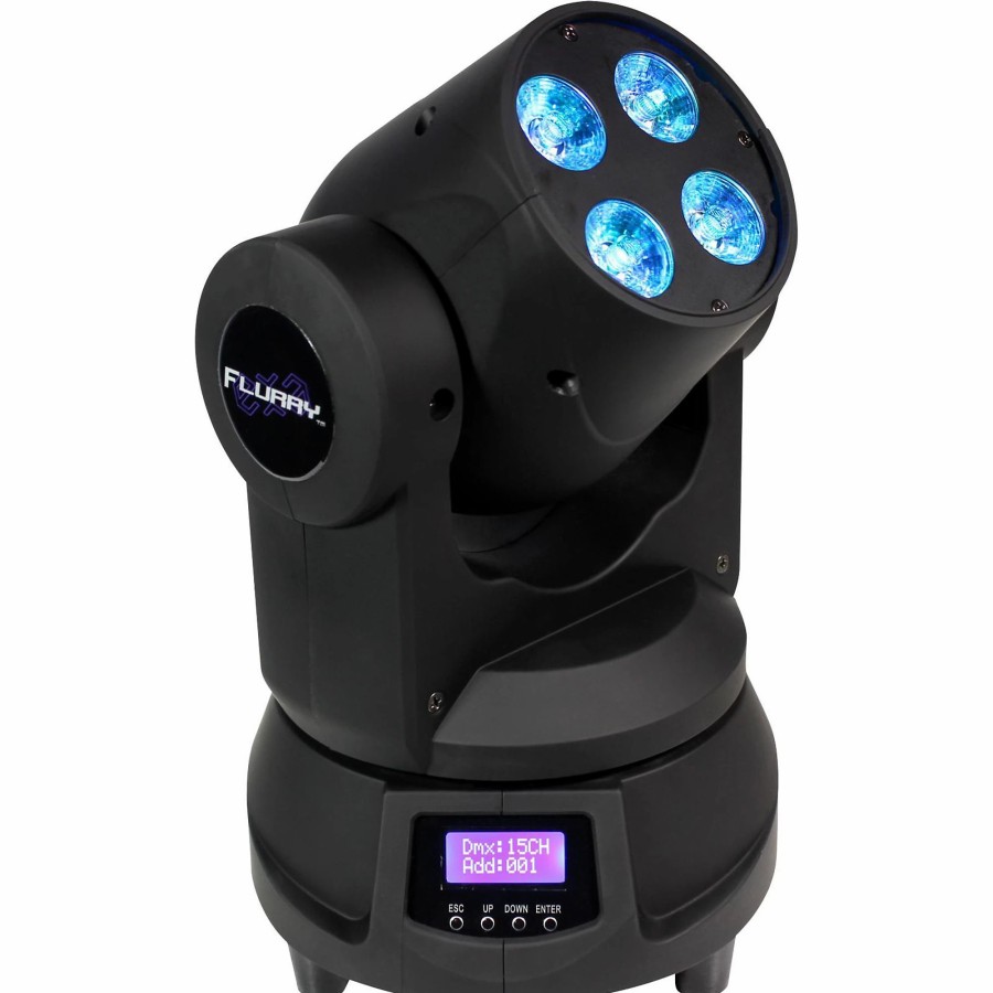 Lighting Blizzard | Blizzard Flurry Exa Rgbaw+Uv Led Mini Moving Head Wash