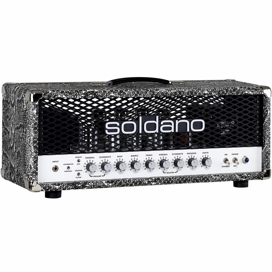 Amps & Effects Soldano Heads | Soldano Slo-100 Super Lead Overdrive 100W Tube Amp Head Snakeskin