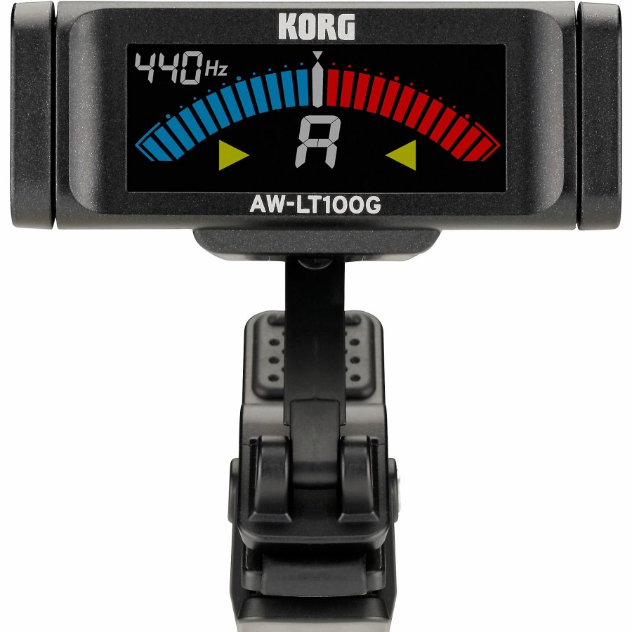 Accessories KORG | Korg Aw-Lt100G Clip-On Guitar Tuner Black