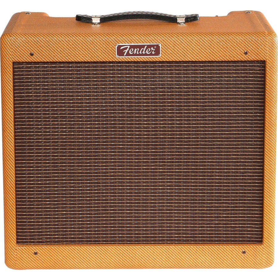 Guitars Fender Guitar Amps | Fender Blues Junior Lacquered Tweed 15W 1X12 Jensen C12-N Tube Guitar Combo Amp