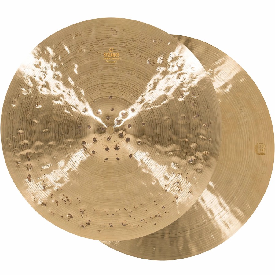 Drums MEINL Hi-Hat Cymbals | Meinl Byzance Foundry Reserve Hi-Hat Cymbal Pair 15 In.