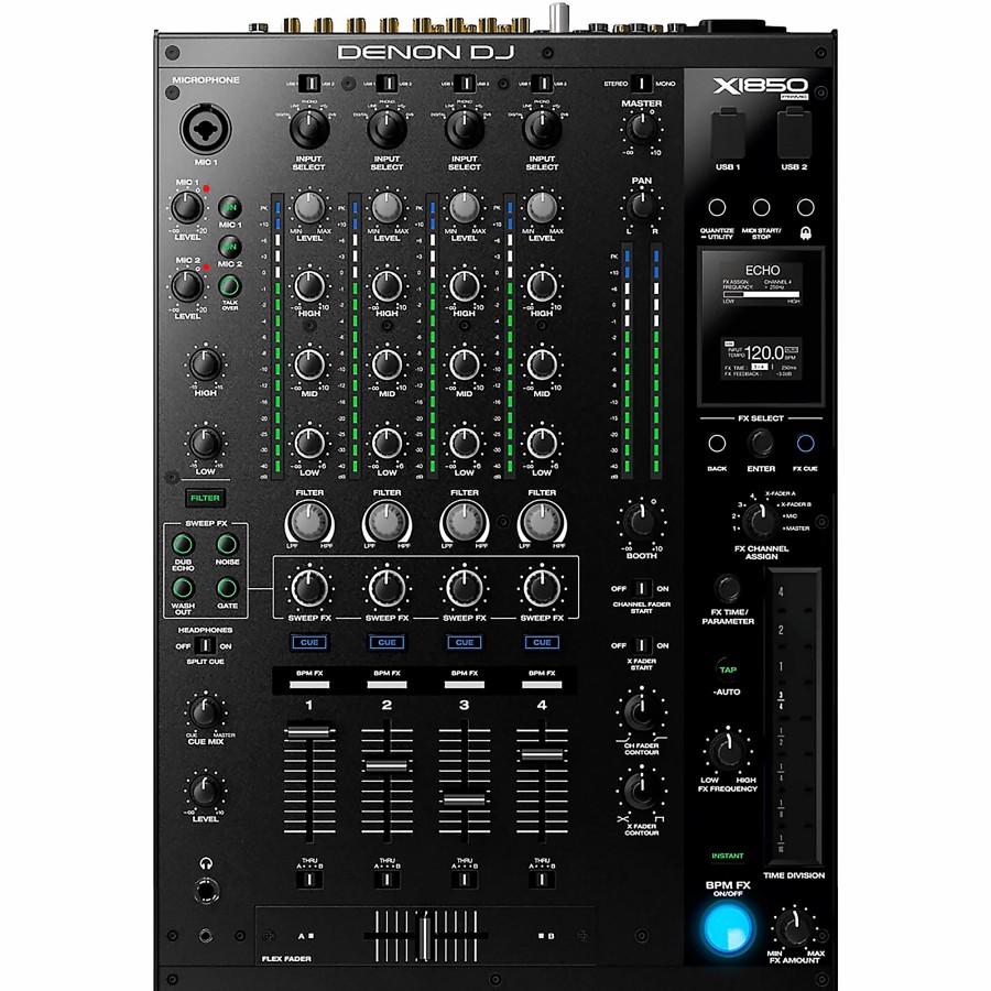 Dj Equipment Denon DJ | Denon Dj X1850 Prime 4-Channel Club Mixer