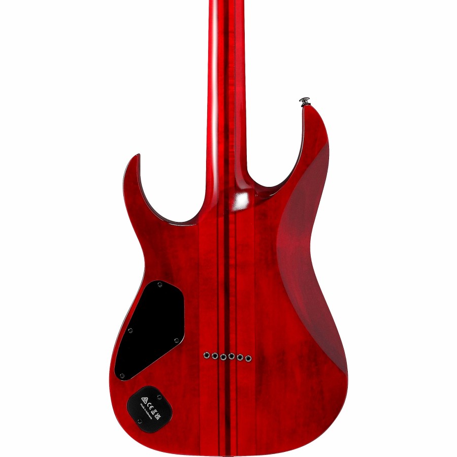 Guitars Ibanez Solid Body | Ibanez Rg Premium Electric Guitar Stained Wine Red Low Gloss