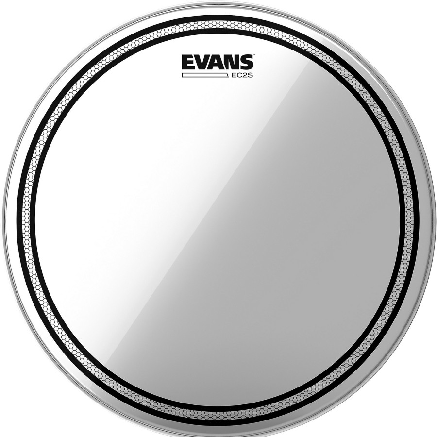 Drums Evans | Evans Ec2 Sst Clear Batter Drum Head 16 In.