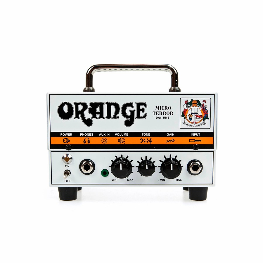 Amps & Effects Orange Amplifiers Heads | Orange Amplifiers Micro Terror Mt20 20W Hybrid Guitar Amp Head