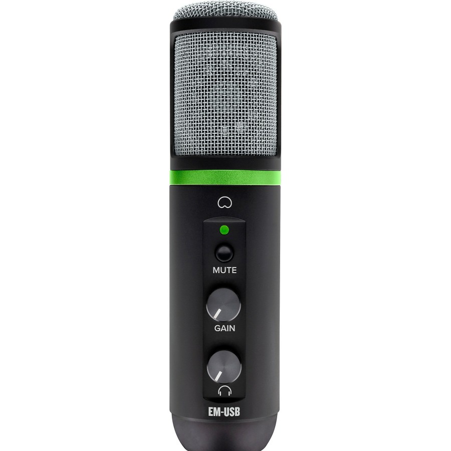 Mics & Wireless Mackie | Mackie Em-Usb Usb Condenser Microphone Black