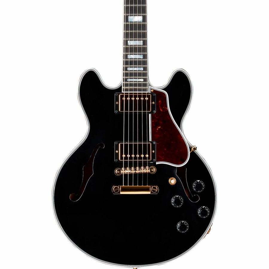 Guitars Gibson Custom Hollow & Semi-Hollow Body | Gibson Custom Cs-356 Semi-Hollow Electric Guitar Ebony