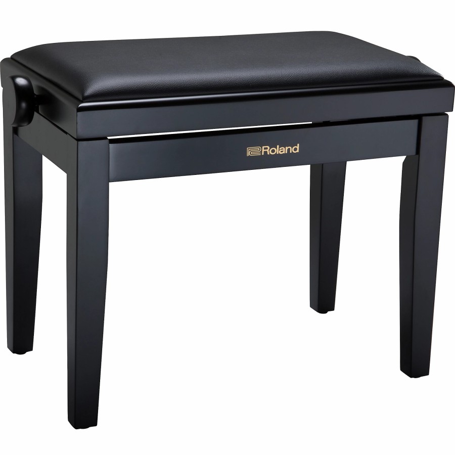 Keyboards & Midi Roland Benches & Stools | Roland Rpb-200-Us Piano Bench, Vinyl Seat Satin Black