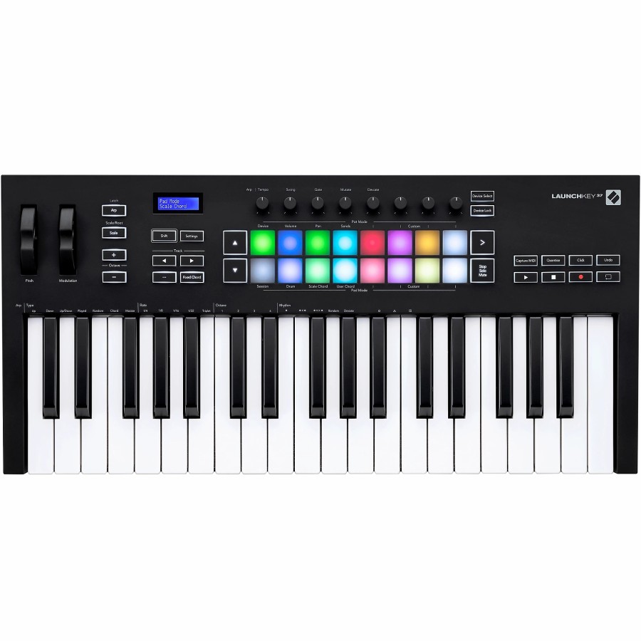 Keyboards & Midi Novation Midi Controllers | Novation Launchkey 37 Mk3 Keyboard Controller