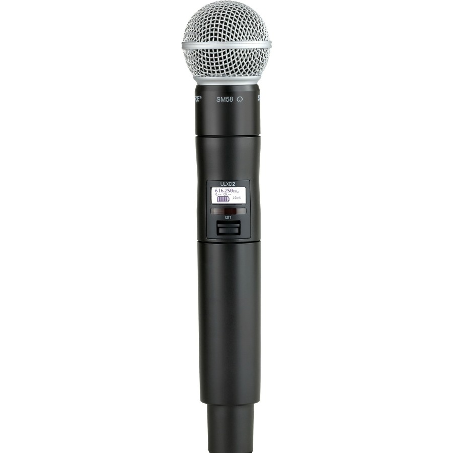 Mics & Wireless Shure | Shure Ulxd2/Sm58 Digital Handheld Transmitter With Sm58 Capsule Band G50