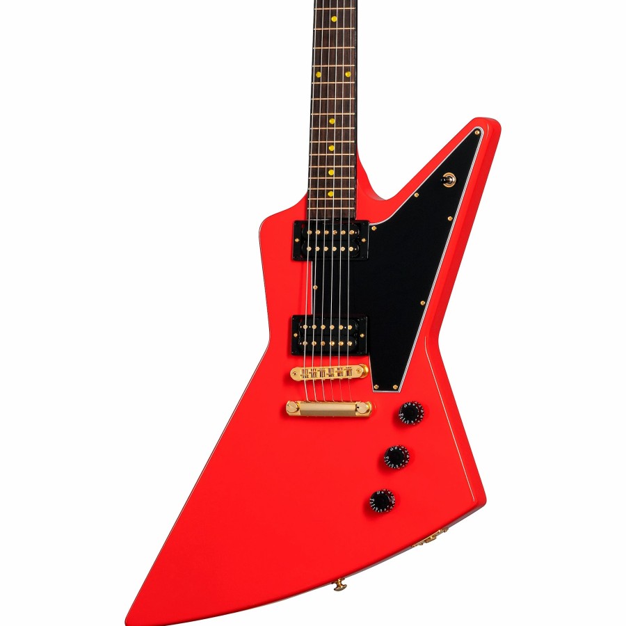 Guitars Gibson Solid Body | Gibson Lzzy Hale Signature Explorerbird Electric Guitar Cardinal Red