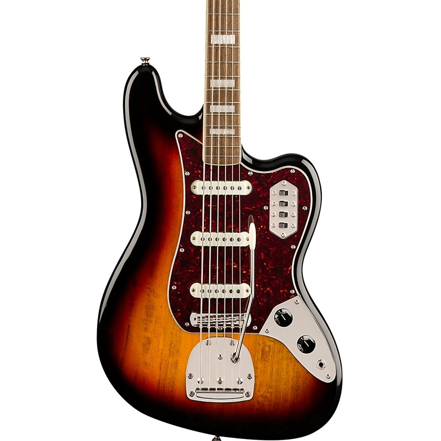 Basses Squier 6+ String | Squier Classic Vibe Bass Vi Guitar 3-Color Sunburst