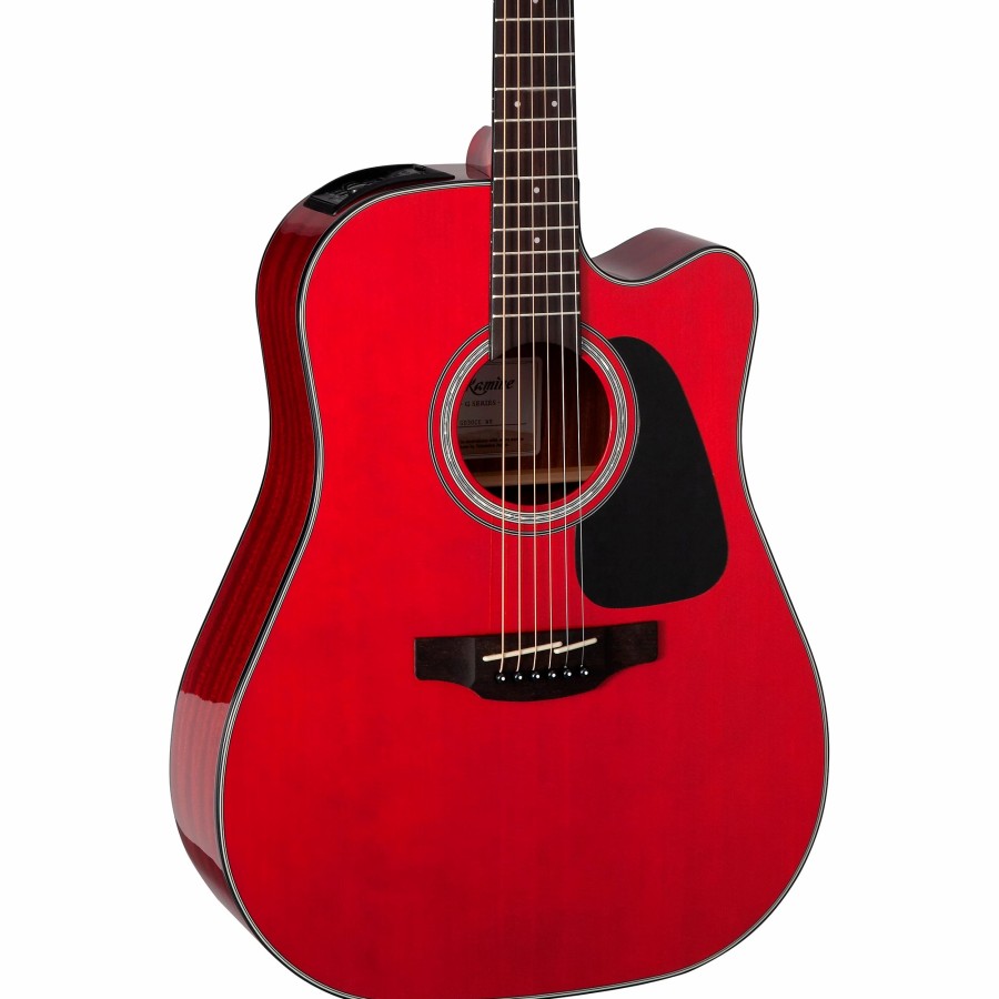 Guitars Takamine Acoustic Electric | Takamine G Series Gd30Ce Dreadnought Cutaway Acoustic-Electric Guitar Wine Red