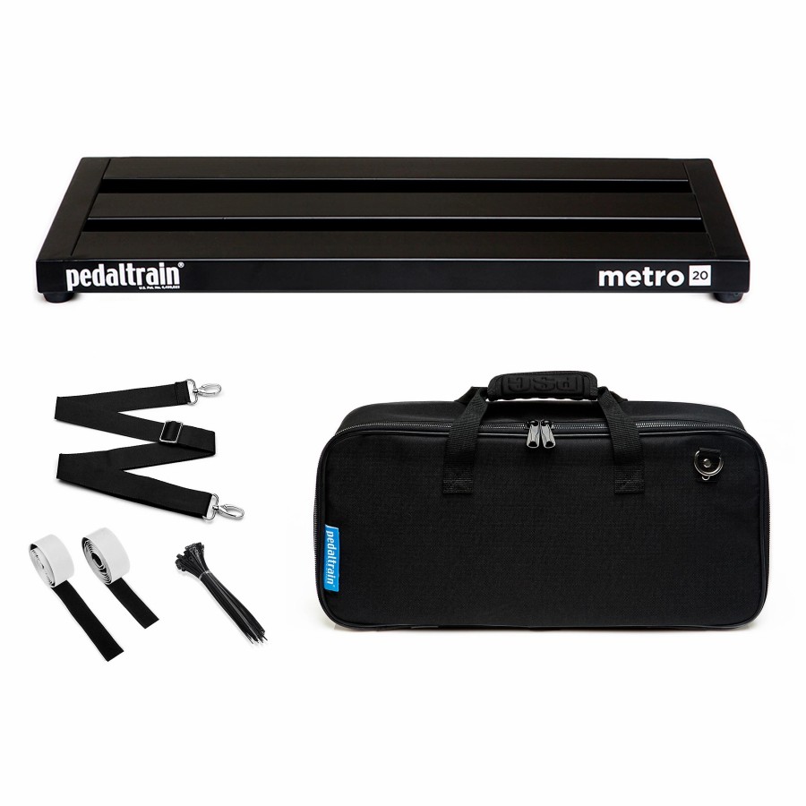 Amps & Effects Pedaltrain Pedalboards | Pedaltrain Metro 20 Pedalboard With Soft Case