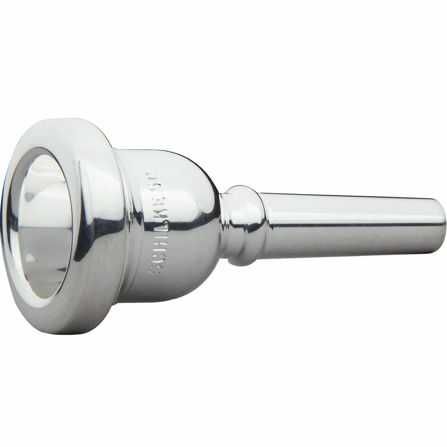 Accessories Schilke | Schilke Standard Series Small Shank Trombone Mouthpiece 42B Silver