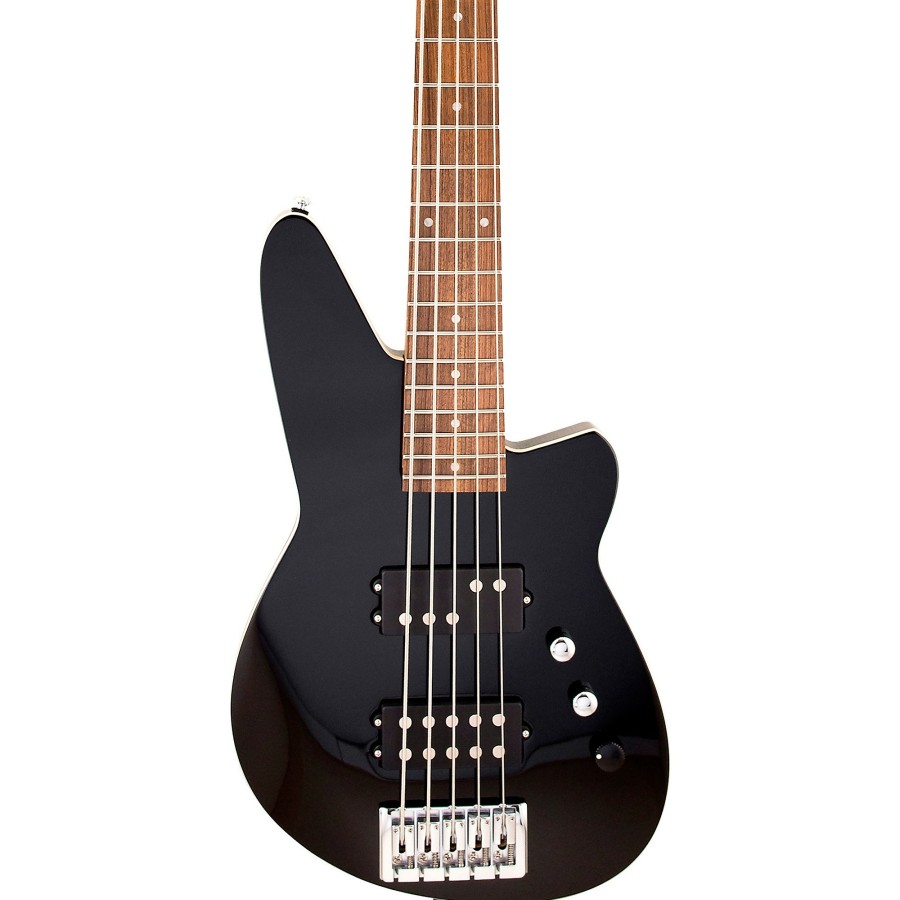 Basses Reverend 5-String | Reverend Mercalli 5 5-String Electric Bass Midnight Black