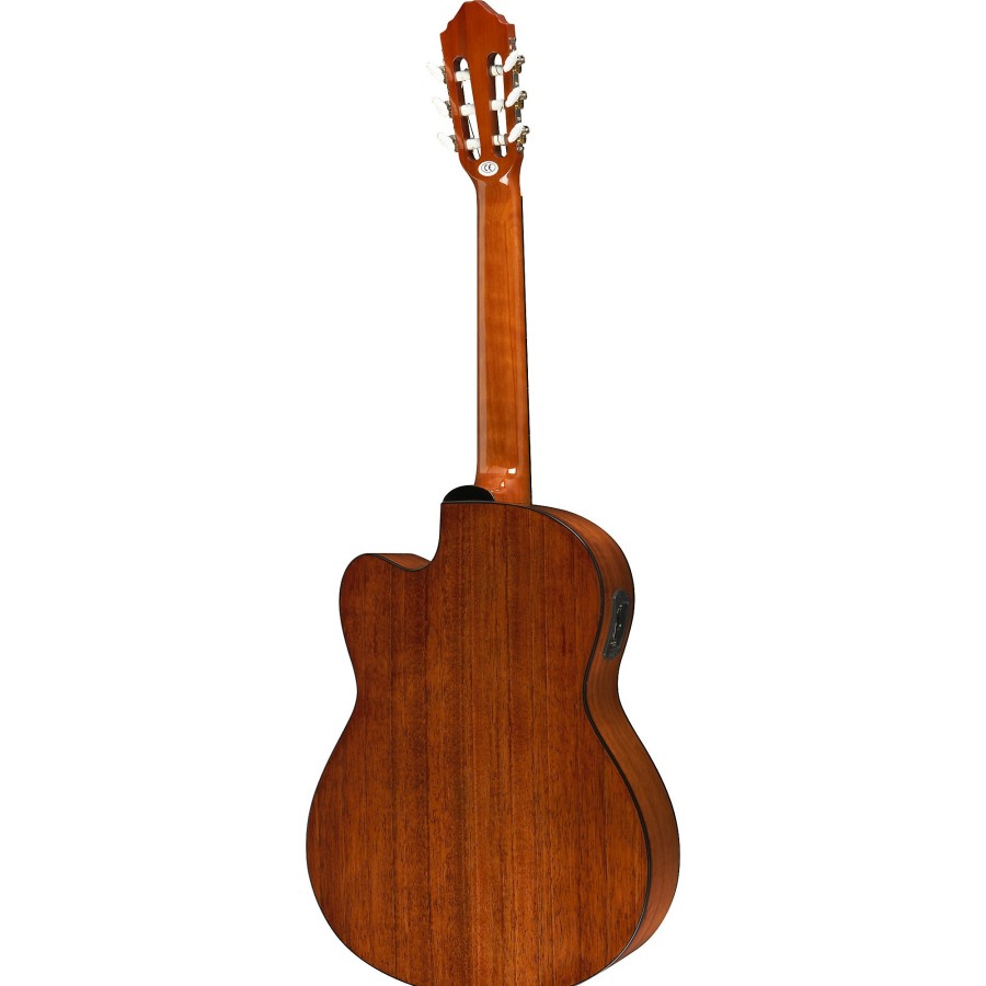 Guitars Lucero | Lucero Lc100Ce Cutaway Classical Acoustic-Electric Guitar Natural