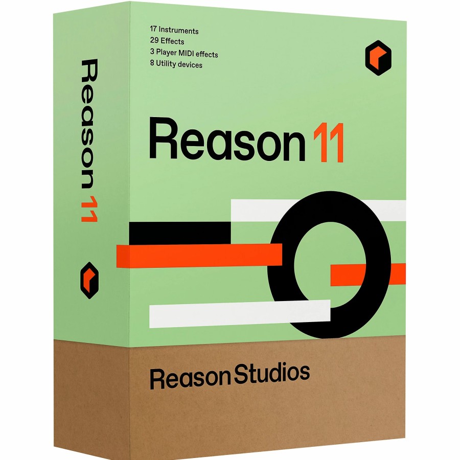 Recording Reason Studios | Reason Studios Upgrade To Reason 11 Edu 5-User Network Multi-License (Boxed)