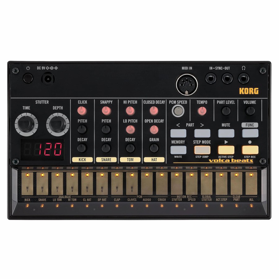 Drums KORG Drum Machines | Korg Volca Beats Analog Drum Machine