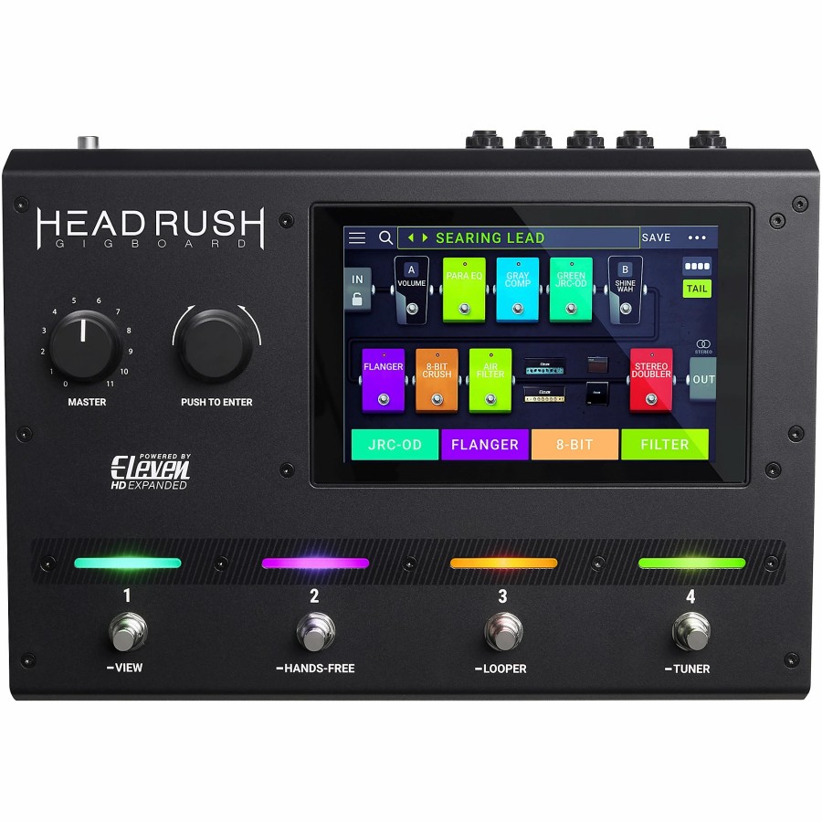 Amps & Effects HeadRush Multi-Effects Pedals | Headrush Gigboard Multi-Effects Processor Pedal