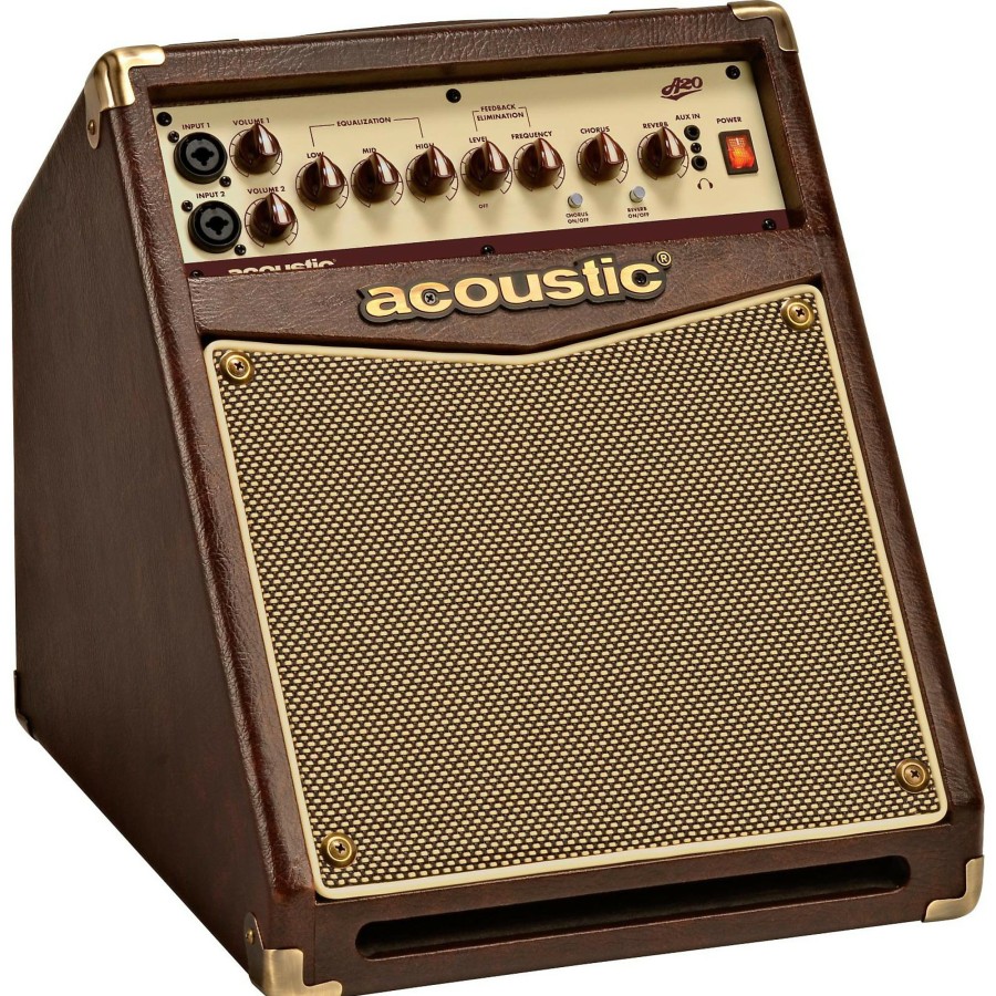 Amps & Effects Acoustic Combo Amps | Acoustic A20 20W Acoustic Guitar Amplifier Brown/Tan