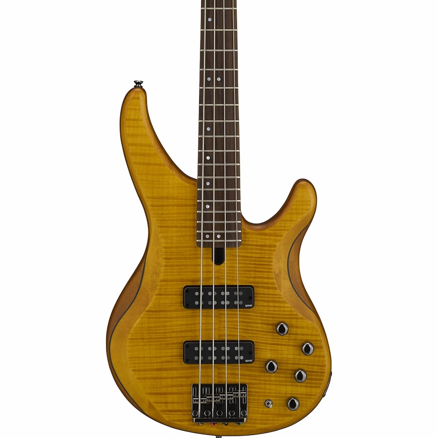 Basses Yamaha 4-String | Yamaha Trbx604 Electric Bass Matte Amber