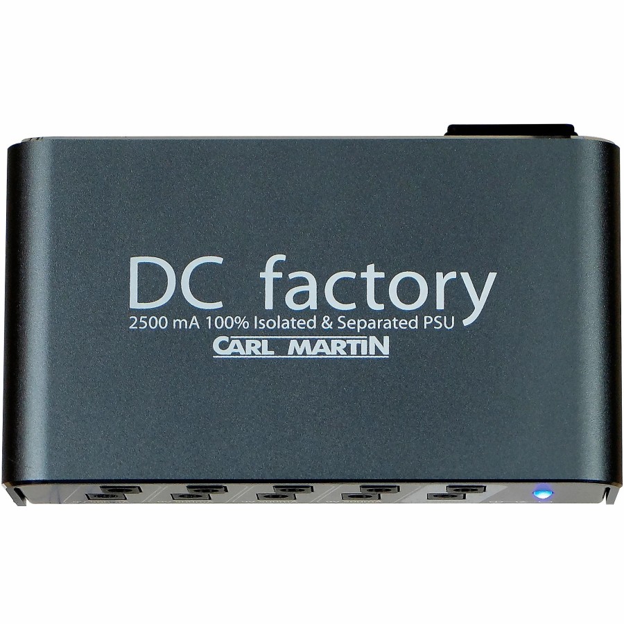 Amps & Effects Carl Martin Effects Pedal Accessories | Carl Martin Dc Factory Pedal Power Supply Gray