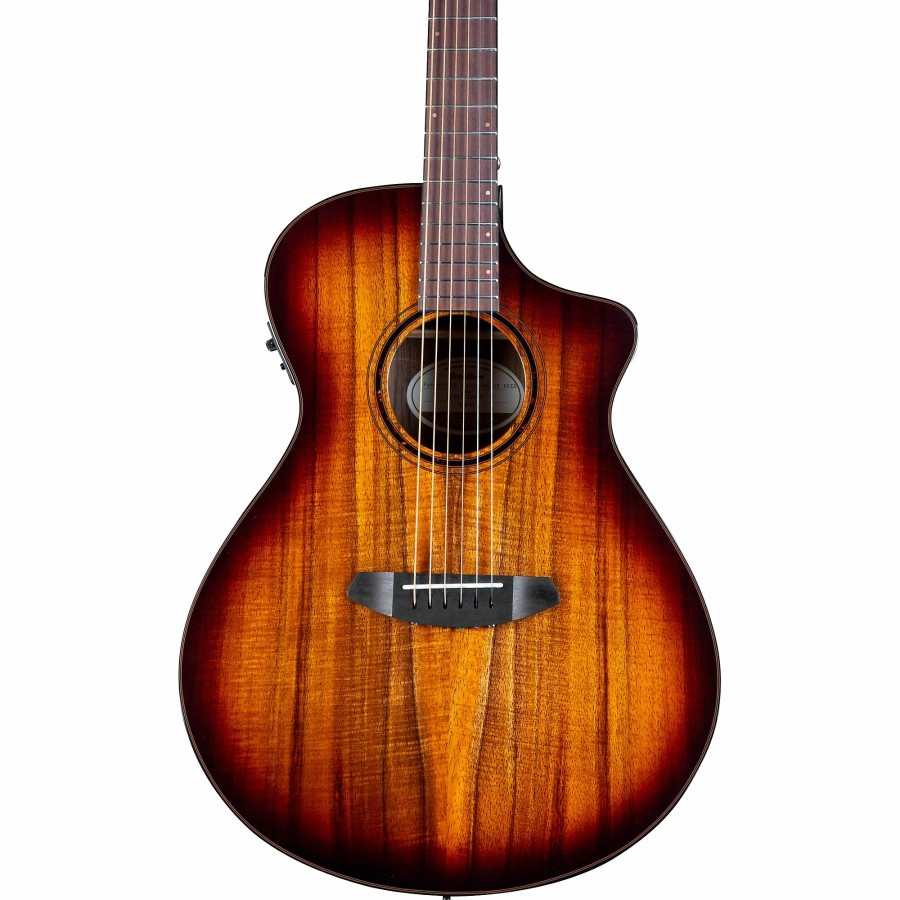 Guitars Breedlove Acoustic Electric | Breedlove Pursuit Exotic S Ce Koa-Koa Concert Acoustic-Electric Guitar Edge Burst