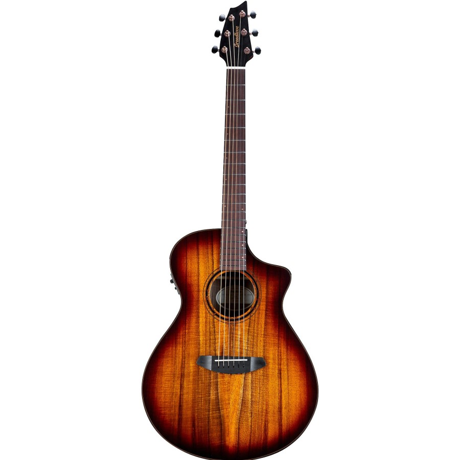 Guitars Breedlove Acoustic Electric | Breedlove Pursuit Exotic S Ce Koa-Koa Concert Acoustic-Electric Guitar Edge Burst