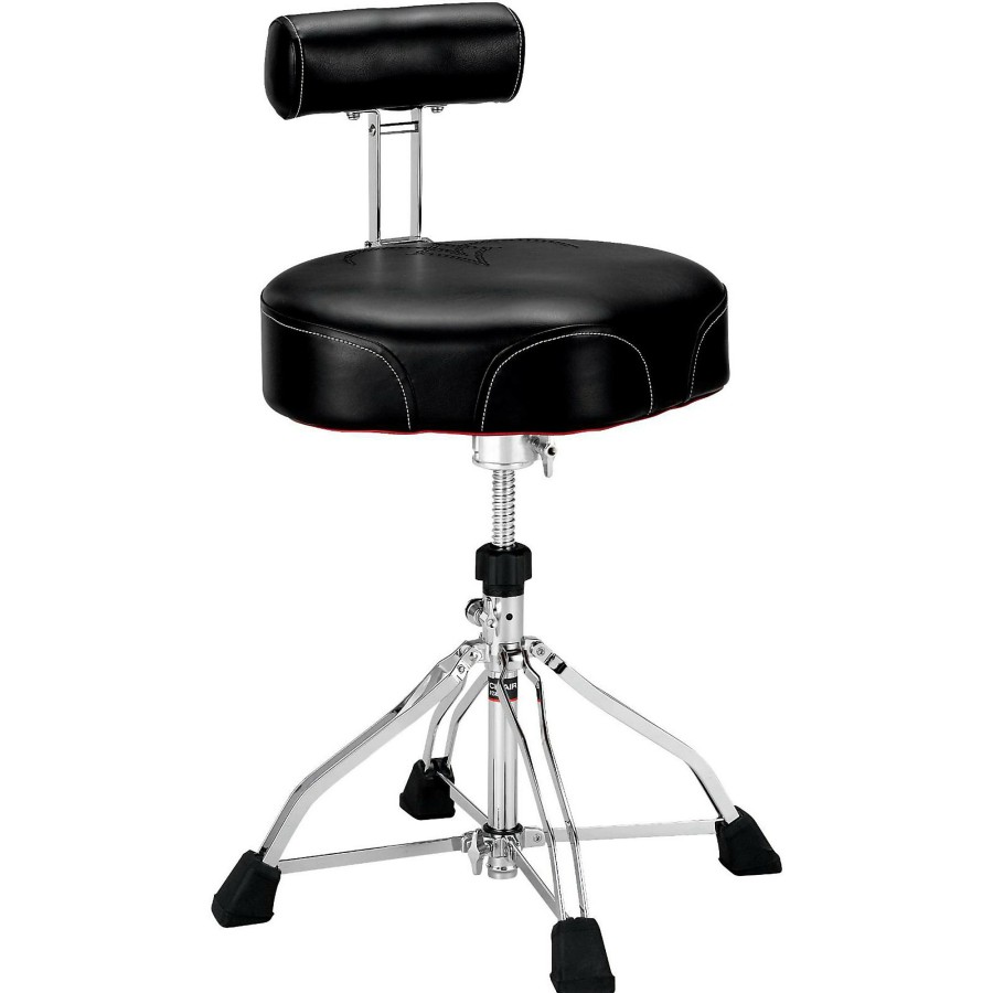 Drums TAMA | Tama 1St Chair Ergo-Rider Drum Throne With Backrest Black