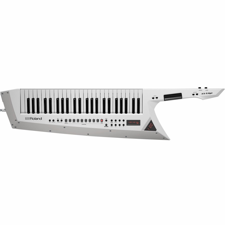 Keyboards & Midi Roland Synthesizers | Roland Ax-Edge Keytar Synthesizer White