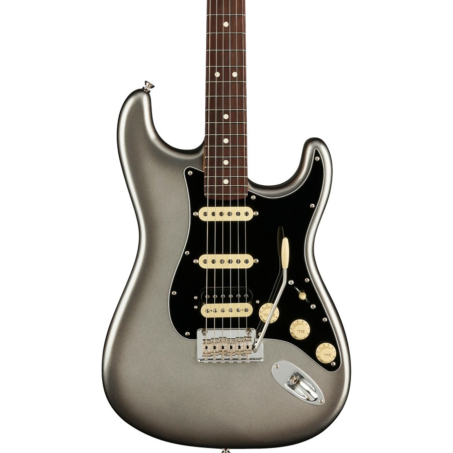 Guitars Fender Solid Body | Fender American Professional Ii Stratocaster Hss Rosewood Fingerboard Electric Guitar Mercury