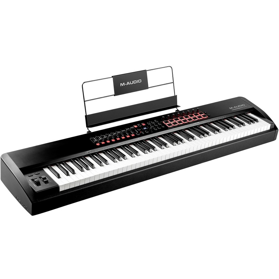 Keyboards & Midi M-Audio Midi Controllers | M-Audio Hammer 88 Pro Graded Hammer-Action Usb Midi Controller With Smart Control And Auto-Mapping