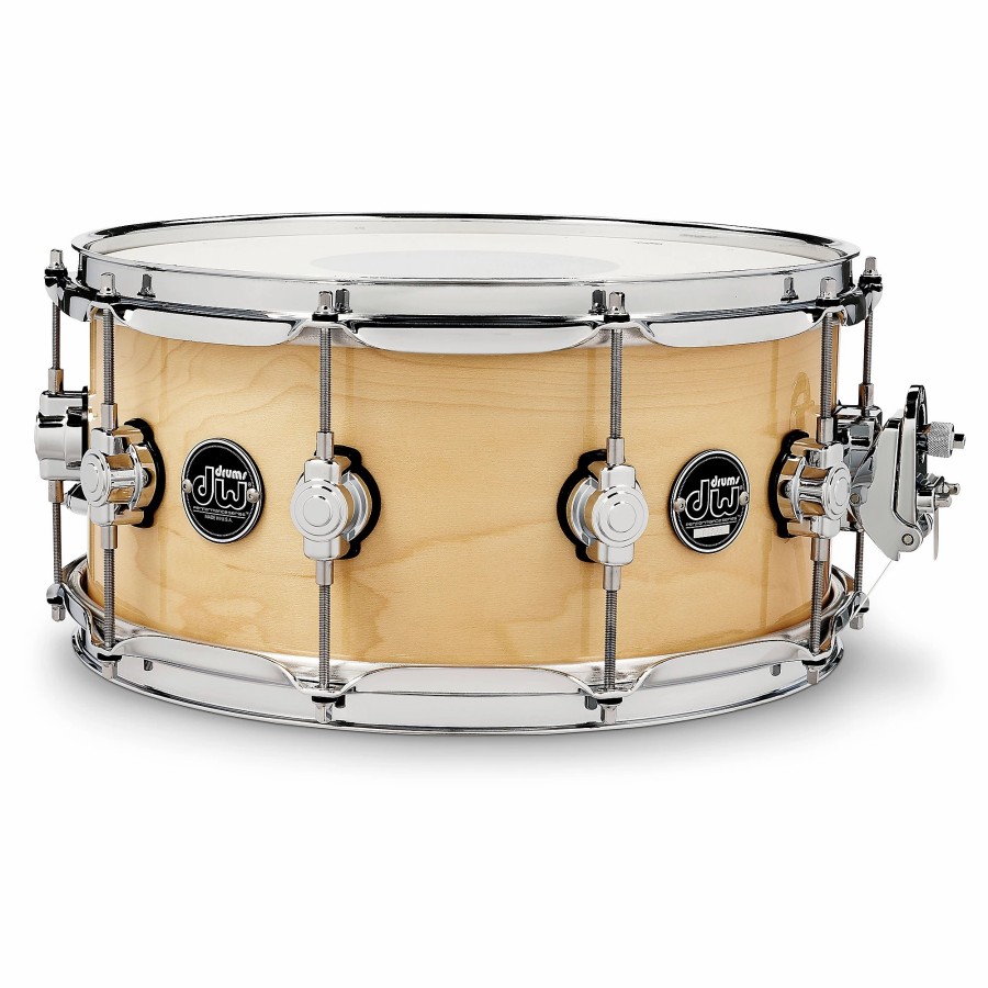 Drums DW Snare Drums | Dw Performance Series Snare Drum 14 X 6.5 In. Natural Lacquer