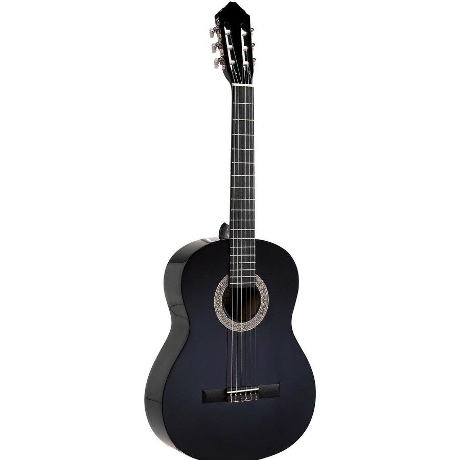 Guitars Lucero | Lucero Lc100 Classical Guitar Black