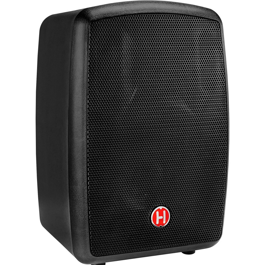 Live Sound Harbinger | Harbinger Roadtrip 25 8" Battery-Powered Portable Speaker With Bluetooth And Microphone Black