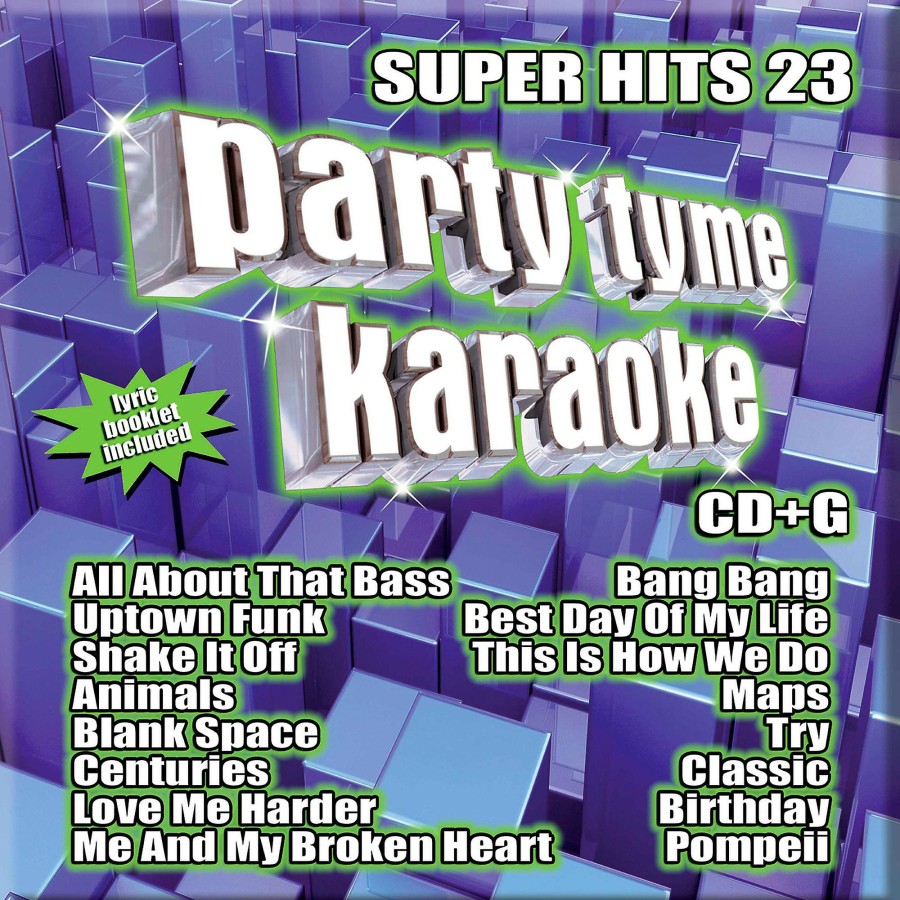 Dj Equipment Sybersound | Clearance Sybersound Party Tyme Karaoke - Super Hits 23 Cd+G