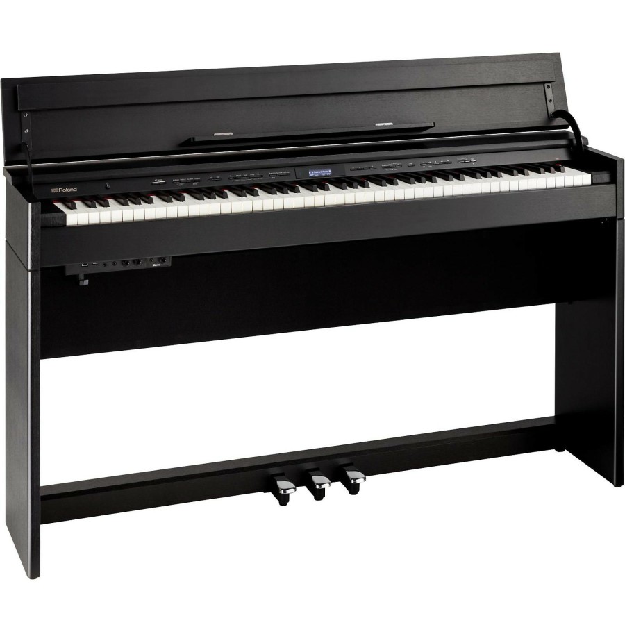 Keyboards & Midi Roland Home Digital Pianos | Roland Dp603 Digital Upright Home Piano Black