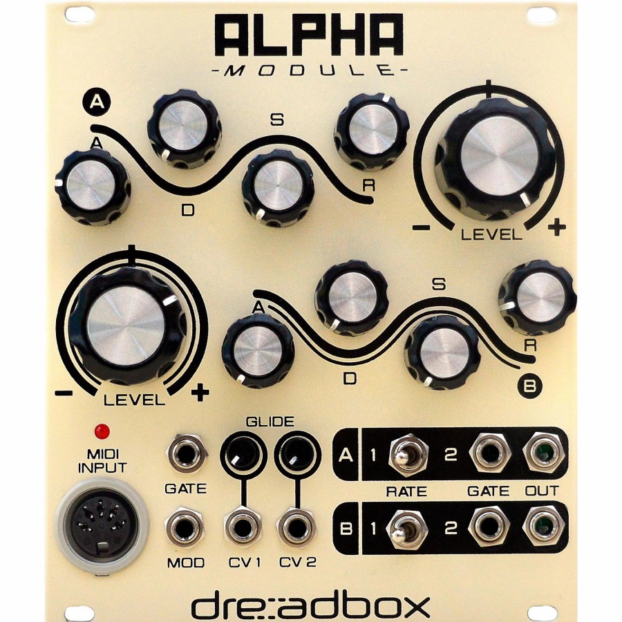 Keyboards & Midi Dreadbox Synthesizer Modules | Dreadbox Alpha Module