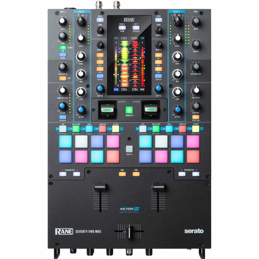 Dj Equipment RANE | Rane Seventy-Two Mkii Battle-Ready 2-Channel Dj Mixer With Multi-Touch Screen And Serato Dj