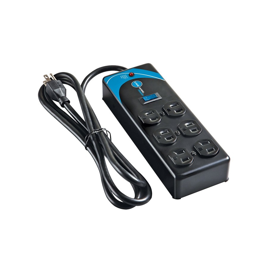 Live Sound Livewire | Livewire Power Strip And Surge Protection With 10' Cord