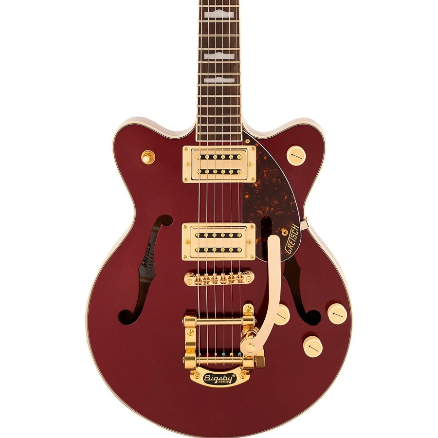 Guitars Gretsch Guitars Hollow & Semi-Hollow Body | Gretsch Guitars G2657Tg Streamliner Center Block Jr. Double-Cut With Bigsby Limited-Edition Electric Guitar Brandywine