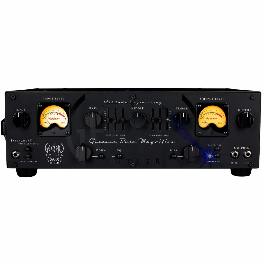 Amps & Effects Ashdown Heads | Ashdown Hod 600 Geezer Butler Signature 600W Bass Amp Head