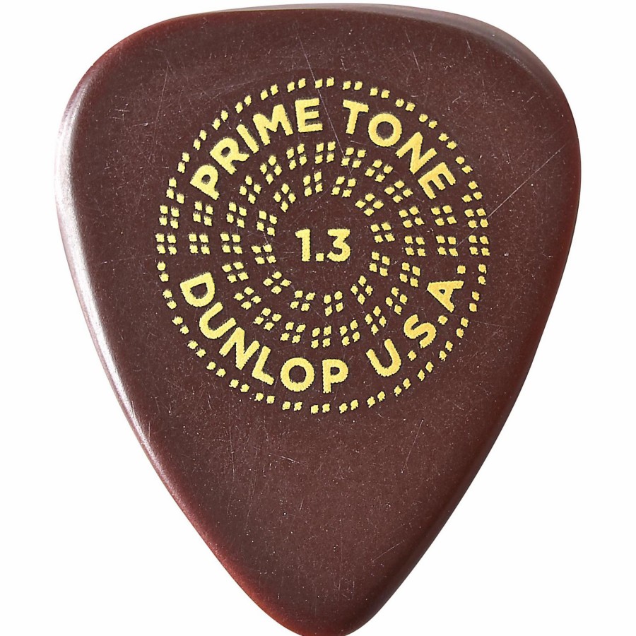 Guitars Dunlop Guitar Picks | Dunlop Primetone Standard Sculpted Shape 3-Pack 1.3 Mm