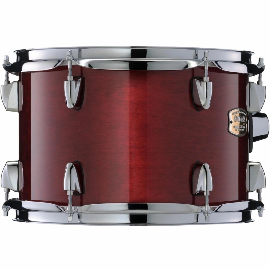 Drums Yamaha Mounted Toms | Yamaha Stage Custom Birch Tom 10 X 7 In. Cranberry Red