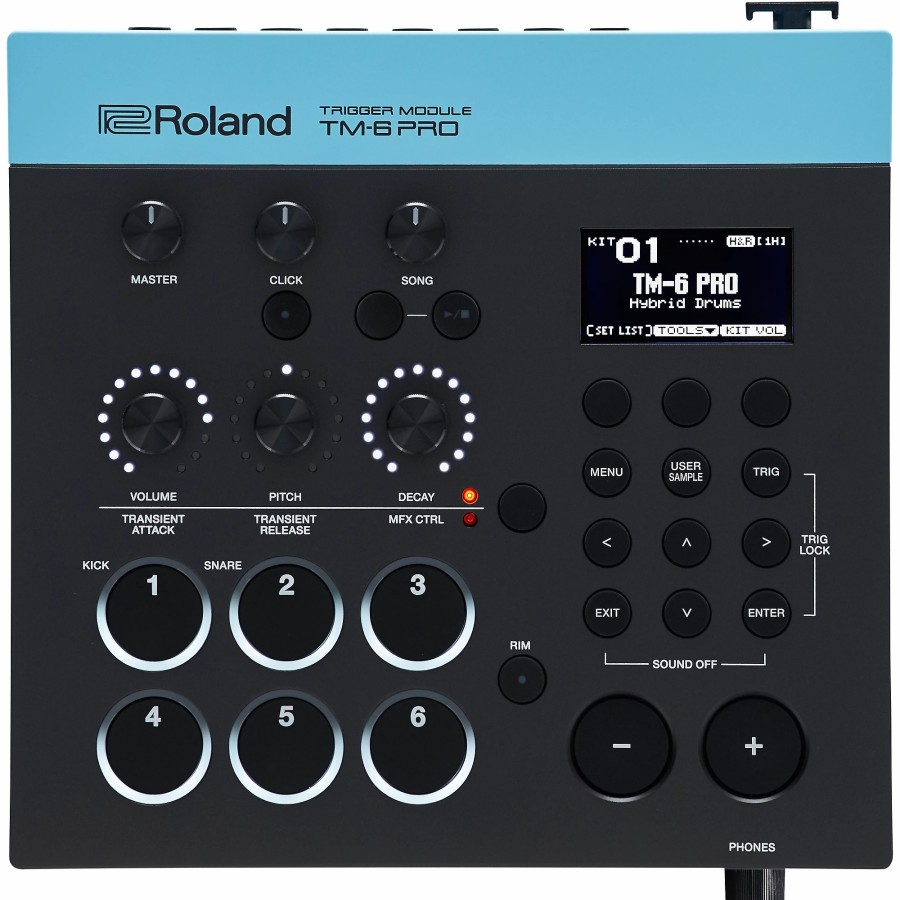 Drums Roland Electronic Drum Modules | Roland Tm-6 Pro Drum Trigger Module